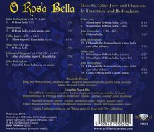 Gilles Joye (1420-1483): Missa Super "O Rosa bella", CD