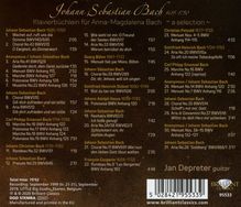 Johann Sebastian Bach (1685-1750): Notenbüchlein für Anna Magdalena Bach (Auszüge für Gitarre), CD