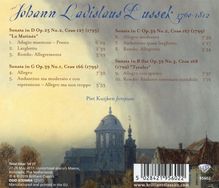 Johann Ludwig Dussek (1760-1812): Sämtliche Klaviersonaten Vol.2, CD