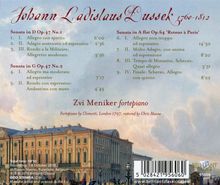 Johann Ludwig Dussek (1760-1812): Sämtliche Klaviersonaten Vol.7, CD