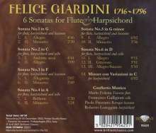 Felice Giardini (1716-1796): Flötensonaten Nr.1-6, CD