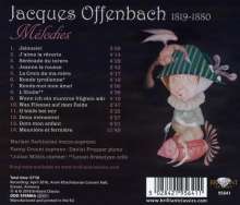 Jacques Offenbach (1819-1880): Lieder "Melodies", CD