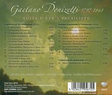 Gaetano Donizetti (1797-1848): Lieder "Nuits d'ete a Pausilippe", CD