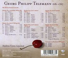 Georg Philipp Telemann (1681-1767): 6 Partiten für Cembalo TWV 41 (aus Die kleine Kammermusik), CD