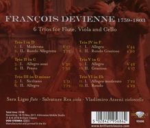 Francois Devienne (1759-1803): Flötentrios Nr.1-6, CD