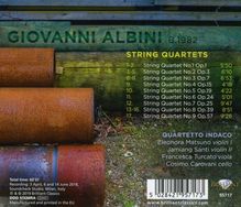 Giovanni Albini (geb. 1982): Streichquartette Nr.1-9, CD