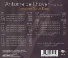 Antoine de Lhoyer (1768-1840): Sämtliche Gitarrenduos, 5 CDs