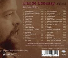 Claude Debussy (1862-1918): Lieder "Melodies", 2 CDs
