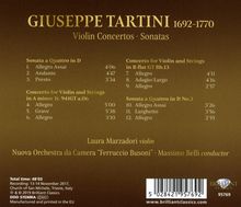 Giuseppe Tartini (1692-1770): Violinkonzerte a-moll deest &amp; B-Dur deest, CD