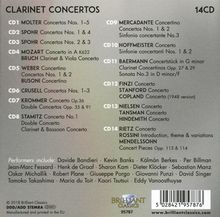 Klarinettenkonzerte, 14 CDs