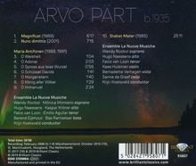 Arvo Pärt (geb. 1935): Stabat Mater, CD