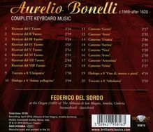 Aurelio Bonelli (1569-1620): Sämtliche Musik für Tasteninstrumente, CD