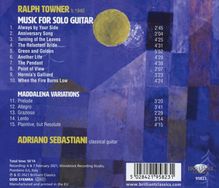 Ralph Towner (geb. 1940): Music For Solo Guitar, CD