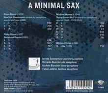 Freem Saxophone Quartet - A Minimal Sax, CD