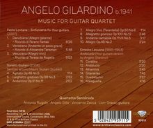 Angelo Gilardino (geb. 1941): Sinfonietta für 4 Gitarren "Feste Lontane", CD