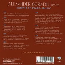 Alexander Scriabin (1872-1915): Sämtliche Klavierwerke, 8 CDs