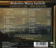 Federico Maria Sardelli (geb. 1963): Triosonaten Nr.1-6, CD