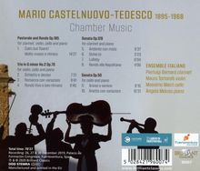 Mario Castelnuovo-Tedesco (1895-1968): Kammermusik, CD