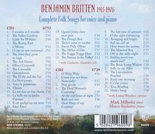 Benjamin Britten (1913-1976): Complete Folk Songs für Stimme &amp; Klavier, 2 CDs