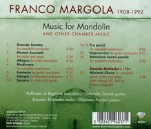 Franco Margola (1908-1992): Kammermusik mit Mandoline, CD