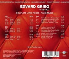 Edvard Grieg (1843-1907): Lyrische Stücke (Gesamtaufnahme), 5 CDs