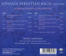 Johann Sebastian Bach (1685-1750): Cembalokonzerte BWV 1052-1058, 2 CDs