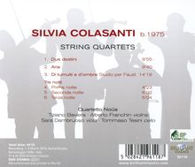 Silvia Colasanti (geb. 1975): Streichquartette, CD