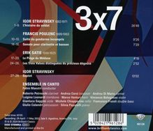 Ensemble In Canto - 3 x 7, CD