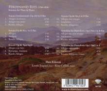 Ferdinand Ries (1784-1838): Flötensonaten op.86 Nr.1-3, CD