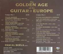 Pascal Boels - The Golden Age of the Guitar in Europe, 2 CDs
