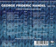 Georg Friedrich Händel (1685-1759): Orgelkonzerte Nr.1-16, 5 CDs