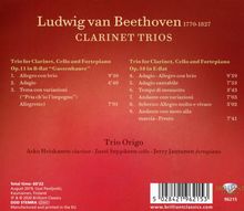 Ludwig van Beethoven (1770-1827): Klarinettentrios op.11 &amp; op.38, CD