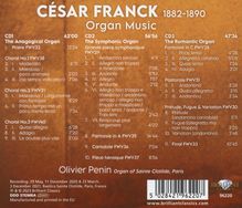 Cesar Franck (1822-1890): Orgelwerke, 3 CDs