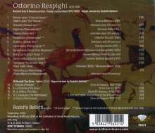 Ottorino Respighi (1879-1936): Antiche Danze ed Arie per Liuto (arrangiert für Orgel von Rodolfo Bellatti), CD