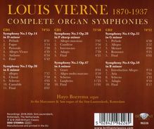 Louis Vierne (1870-1937): Orgelsymphonien Nr.1-6, 3 CDs