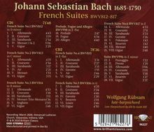 Johann Sebastian Bach (1685-1750): Französische Suiten BWV 812-817, 2 CDs