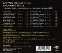 Gaspare Torelli (1572-1613): Il quattro Libro delle Canzonette a tre Voci (1608), CD
