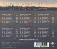 Johann Sebastian Bach (1685-1750): Cellosuiten BWV 1007-1012 arrangiert für Viola, 2 CDs