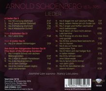 Arnold Schönberg (1874-1951): Das Buch der hängenden Gärten op.15, CD
