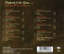 Friedrich II.von Preussen "Friedrich der Große" (1712-1786): Flötensonaten Nr.111,114,117,119,154,188,190,214,263, CD
