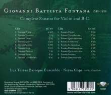 Giovanni Battista Fontana (1571-1631): Sonaten Nr.1-18 für Violine &amp; Bc, 2 CDs
