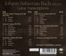 Johann Sebastian Bach (1685-1750): Transkriptionen für Gitarre, 2 CDs