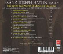Joseph Haydn (1732-1809): Die sieben letzten Worte unseres Erlösers am Kreuze (Version für Flöte &amp; Streichquartett), CD