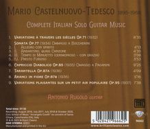 Mario Castelnuovo-Tedesco (1895-1968): Gitarrenwerke, CD