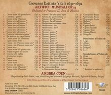 Giovanni Battista Vitali (1632-1692): Artificii Musicali op.13, CD