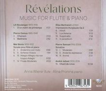 Anna Wierer - Revelations (Musik für Flöte &amp; Klavier), CD