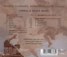 Josef Rheinberger (1839-1901): Messe F-Dur op.190 für Männerchor &amp; Orgel, CD