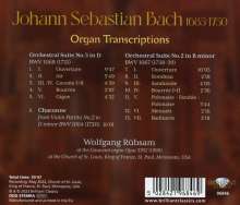 Johann Sebastian Bach (1685-1750): Orchestersuiten Nr.2 &amp; 3 (Orgeltranskriptionen), CD