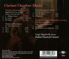 Charles Duvernoy (1766-1845): Klarinettenquartett Nr.1, CD