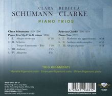 Clara Schumann (1819-1896): Klaviertrio op.17, CD